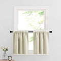 RYB HOME Bathroom Window Curtains by RYBHOME