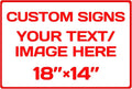 Custom Aluminum Weatherproof Metal Signs by Repaly