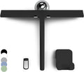 GÜTEWERK Shower Squeegee for Glass Doors, Silicone Window Squeegee, Bathroom by G%C3%9CTEWERK