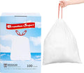 Small Trash Bag 4 Gallon Drawstring Garbage Bags by Brandon-super