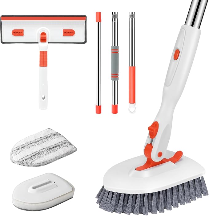 SetSail 4-in-1 Tile Tub Floor Scrubber by SetSail