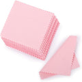 SEVENWELL 50pcs Jewelry Cleaning Cloth Pink Polishing Cloth by SEVENWELL