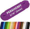 PerkHomy Cotton Rope 3/16" 100 ft Multi Purpose Utility Diamond Braided Cord by PerkHomy