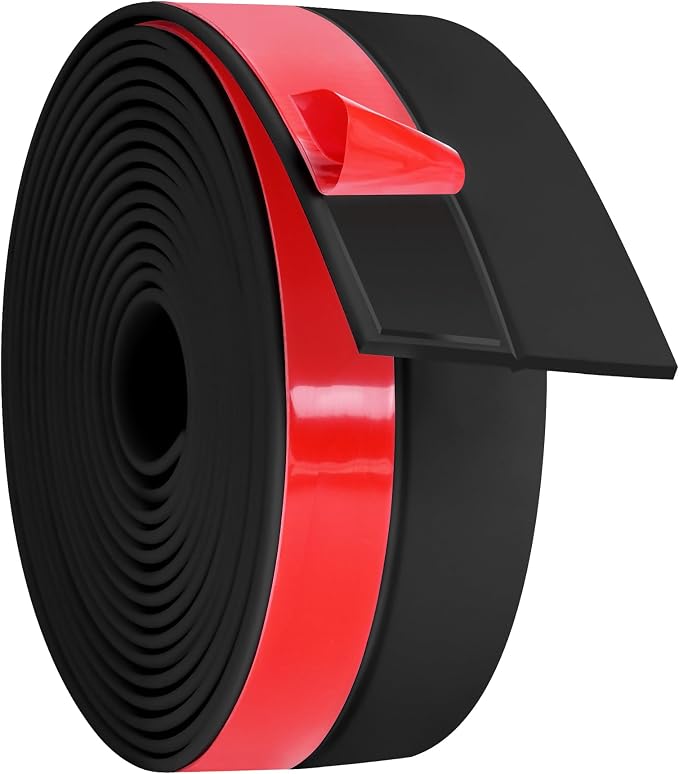 ToLanbbt Weather Stripping Silicone Door Seal Strip 2 in x 10 ft Door Draft by ToLanbbt