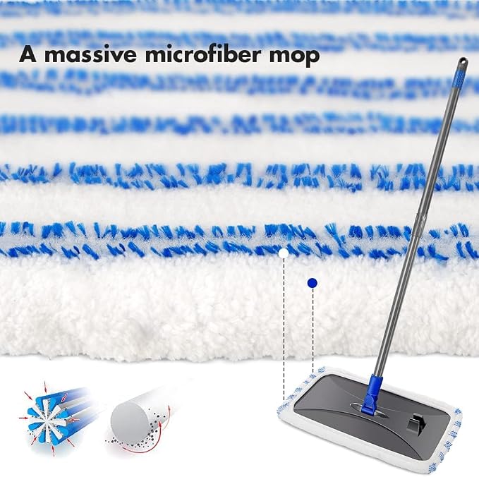 Masthome Extra Large Microfiber Mop - Image 3