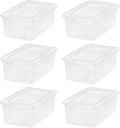 IRIS USA 6-Pack Storage Bins by IRISUSA