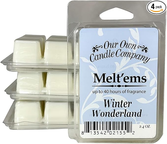 Our Own Candle Company Premium Wax Melt, Winter Wonderland Scent, 6 Cubes by OurOwnCandleCompanycandles