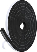 Weather Stripping Door Seal Strip- 1/2 Inch X 1/2 Inch X 10Feet, Strong Adhesive by Amzjjle