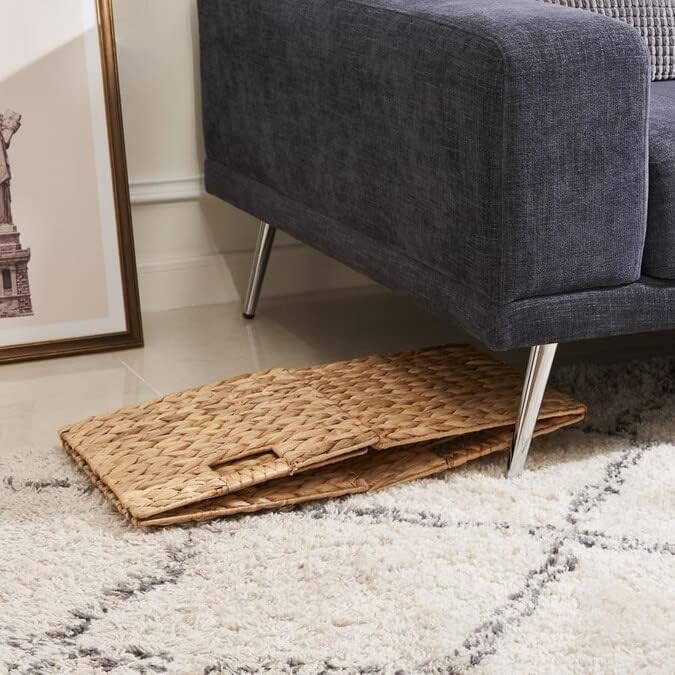 10.5 x 10.5in Wicker Storage Baskets - Image 7