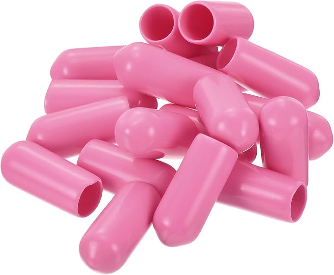 uxcell 20pcs Rubber End Caps 6mm ID Vinyl PVC Round Tube Bolt Cap Cover Screw - Image 4