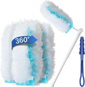 20 Duster Refills & 2 Handle for Cleaning Home & Car, Heavy Duty Multi Surface by LANARP