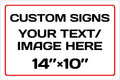 Personalized Aluminum Weatherproof Metal Signs by Repaly