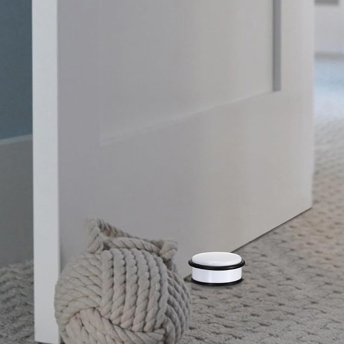 Sumnacon Heavy Duty Floor Door Stopper No Drill, Durability Stainless Steel - Image 6
