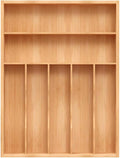 Bamboo Utensil Drawer Organizer, Kitchen Drawer Organizer by Unibambou