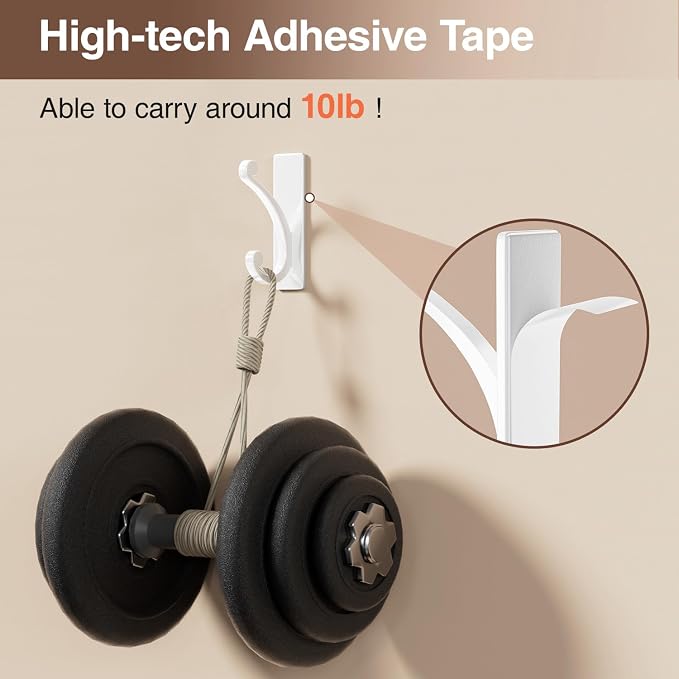 Adhesive Wall Hook for Towel/Coat - Image 2
