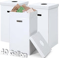 3 Pcs Cardboard Trash Cans by Kritkin