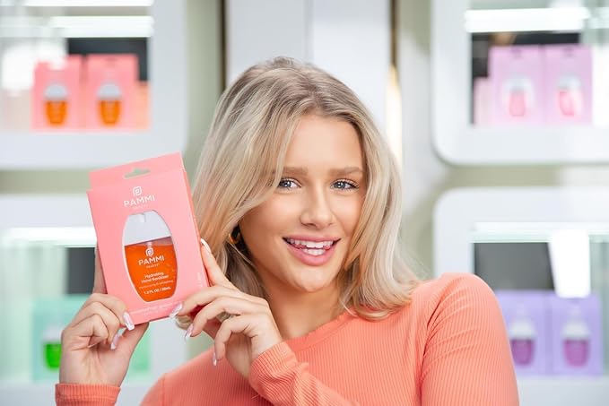 PAMMI Power Mist Hydrating Hand Sanitizer Spray, Portable Travel Size Pocket - Image 6