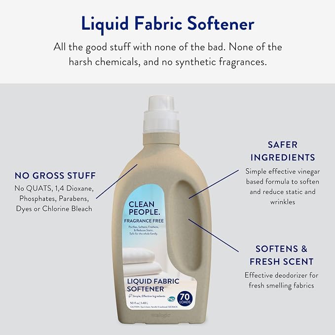 The Clean People Liquid Fabric Softener - Image 3