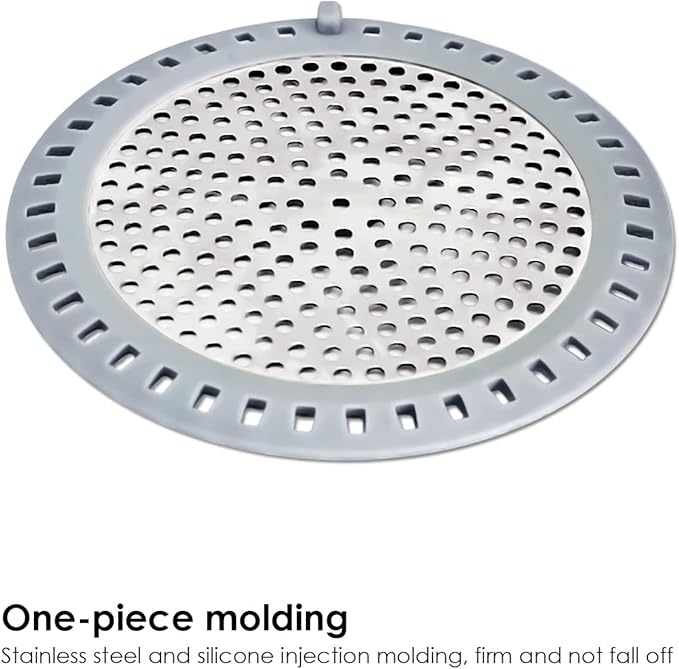 2PCS Shower Drain Hair Catcher, Shower Drain Strainer, Stainless Steel - Image 5