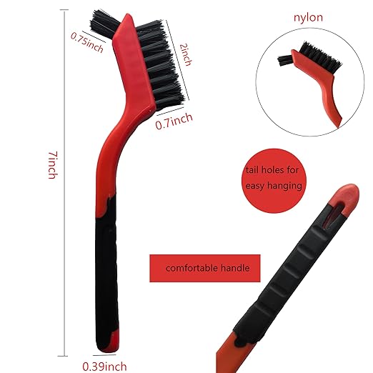 6-Pack Nylon Cleaning Brushes - Image 2
