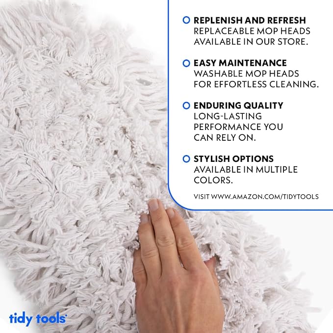 Commercial Dust Mop & Floor Sweeper, 48 in. Dust Mop - Image 5
