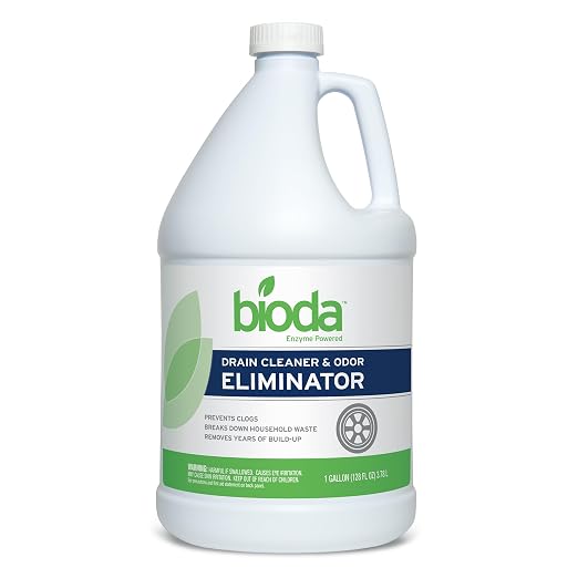 Bioda Professional Strength Enzyme Drain Cleaner, Septic Safe Drain Odor by Bioda