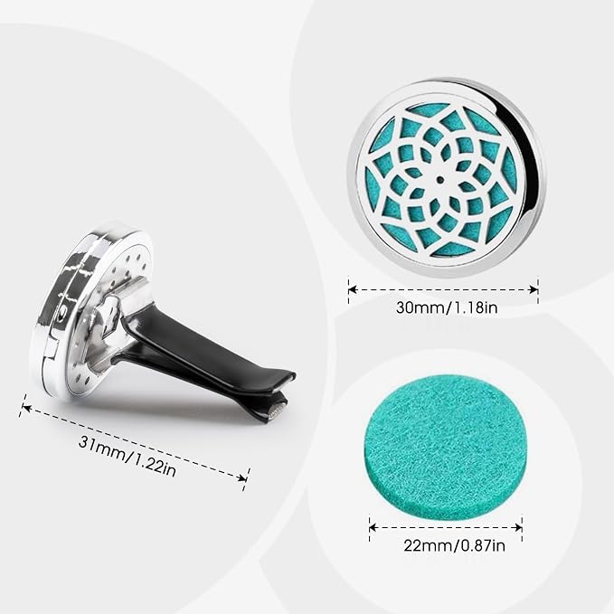 ttstar Car Diffuser Vent Clip - 30mm Aromatherapy Essential Oil - Image 5