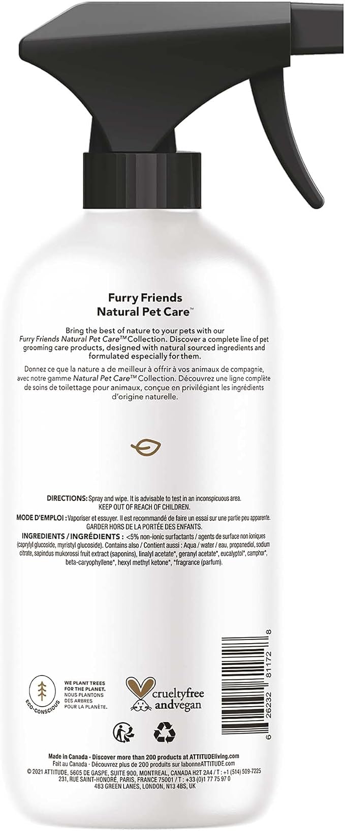 ATTITUDE All Surface Cleaner for Pets, Plant and Mineral-Based Ingredients - Image 7
