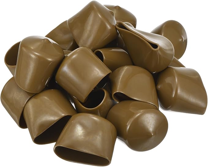 uxcell 20pcs Rubber End Caps 36mm ID Vinyl PVC Round Tube Bolt Cap Cover Screw - Image 4