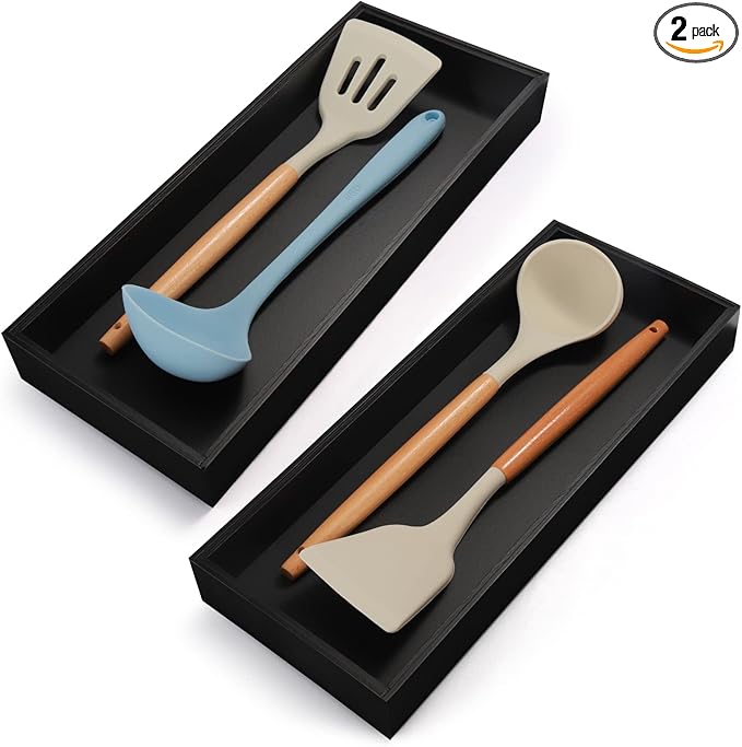 Bamboo Kitchen Drawer Organizer by Lixple