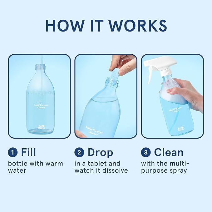 Multi-Surface Cleaner Refills -Daily All Purpose Cleaning Tablet 12 Packs - Image 6