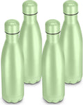 17oz Cola-Bottle Shaped Stainless Steel Leak-proof Water Bottle, Double Wall by Unknown