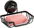 TAILI Soap Holder Bar Dish Suction Cup, Bar Shampoo Rack by TAILI