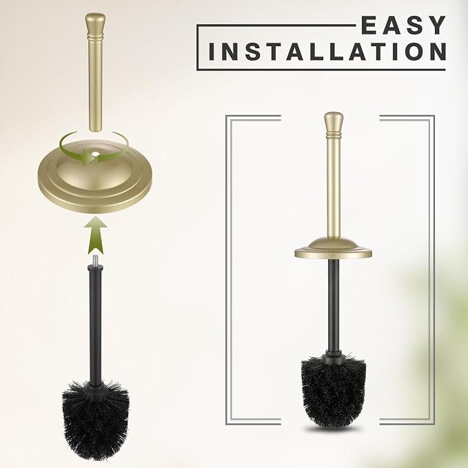 Stainless Steel 304 Toilet Brush and Holder, Toilet Bowl Brush - Image 6