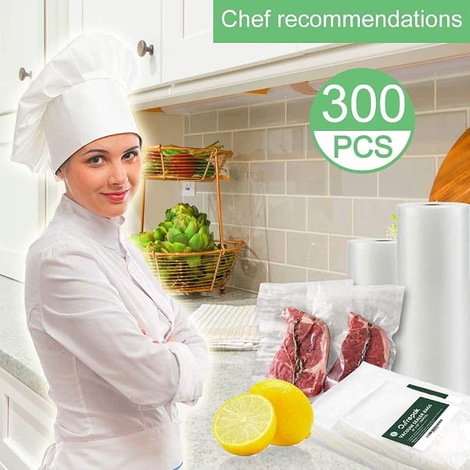 O2frepak 300 Count 8x12 Quart Vacuum Sealer Bags - Image 3