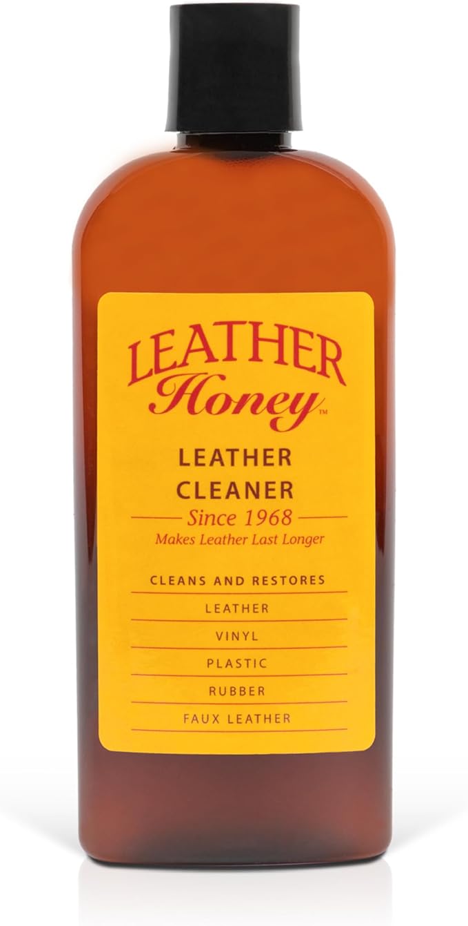 Leather Honey Leather Cleaner: Non-Toxic Leather Care Made in the USA Since by LeatherHoney