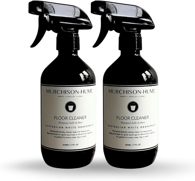 Murchison-Hume Natural Floor Cleaner Spray – Pet-Friendly, Plant-Based Formula by Murchison-Hume