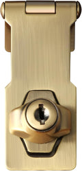 Alise Keyed Hasp Lock, 3 Inch Safety Packlock Clasp Hasp Lock Latch by Alise