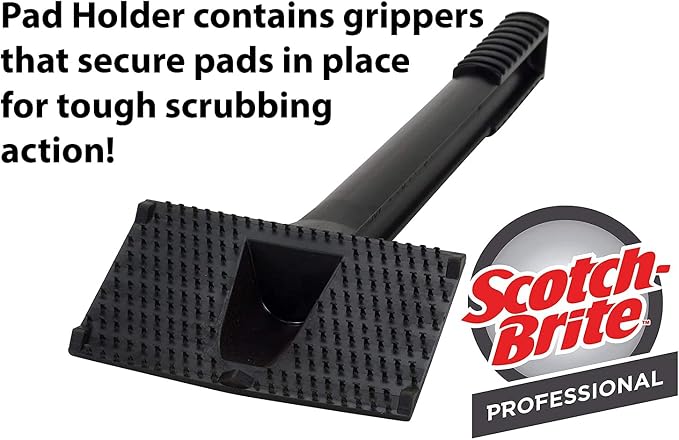 3M Scotch-Brite Griddle Cleaning, Quick Clean Heavy Duty Scour Pad, 4 in x 5.25 - Image 4