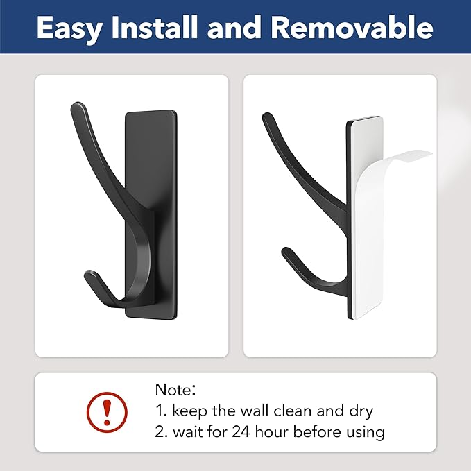 pickpiff Self Adhesive Coat Hooks - Image 3