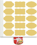 450pcs Label Stickers, Gift Tag Stickers, Name Tags, Self-Adhesive Writable by Unknown