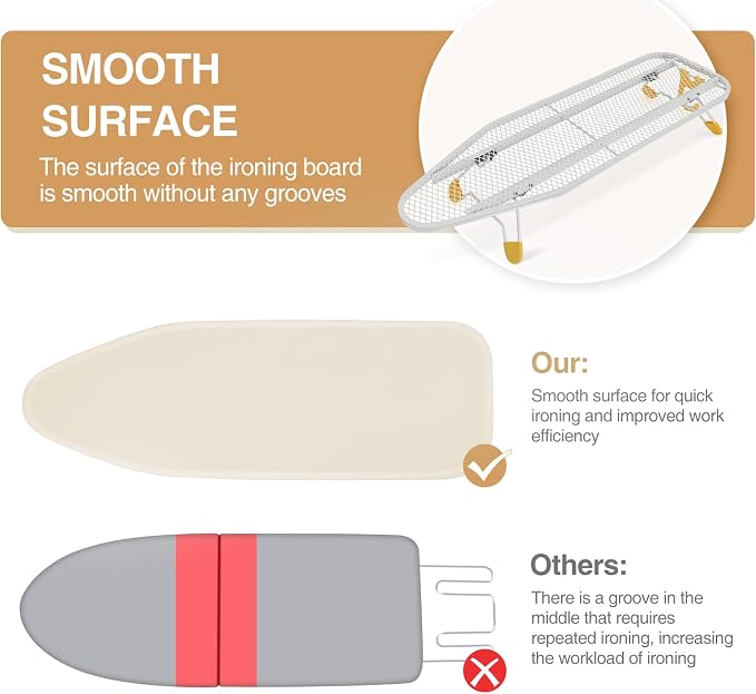 APEXCHASER Tabletop Ironing Board, Folding Legs Iron Board - Image 3