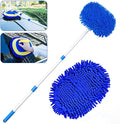 47" Car Wash Brush Kit Mitt Mop Sponge by Yueiehe