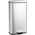Arlopu 8 Gallon Step Trash Can, Stainless Steel Garbage Bin, Soft-Close Rubbish by Arlopu
