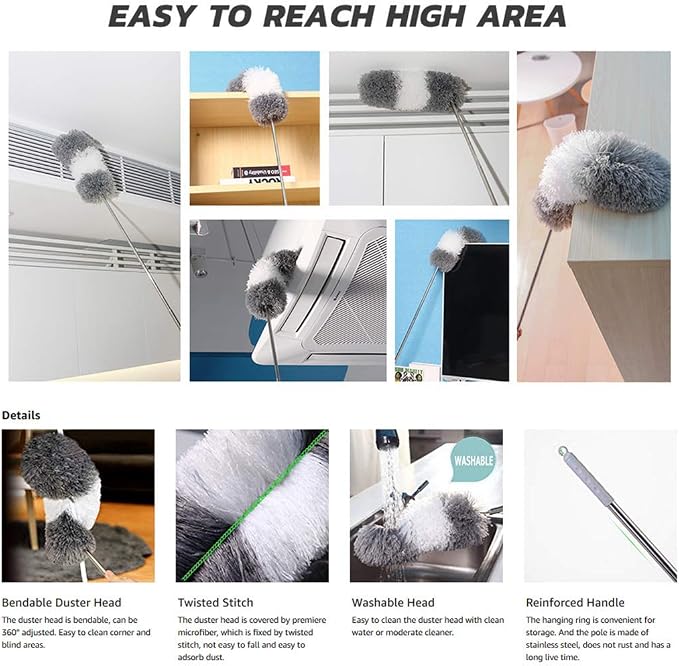 BOOMJOY Microfiber Feather Duster - Image 7