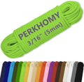 PerkHomy Cotton Rope 3/16" 100 ft Multi Purpose Utility Diamond Braided Cord by PerkHomy