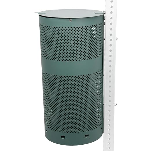 ZERO WASTE USA - Round Outdoor 10 Gallon Dog Waste Station Waste Can - Image 3