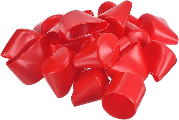 uxcell 20pcs Rubber End Caps 38mm ID Vinyl Round Tube Bolt Cap Cover Thread - Image 4
