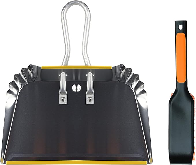PHYEX 1-Pack 17" Heavy Duty Metal Dust Pan by PHYEX