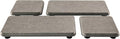 Set of 4 Water Absorbent Diatomite Coasters, Diatomaceous Earth Kitchen Soap by NiuYichee